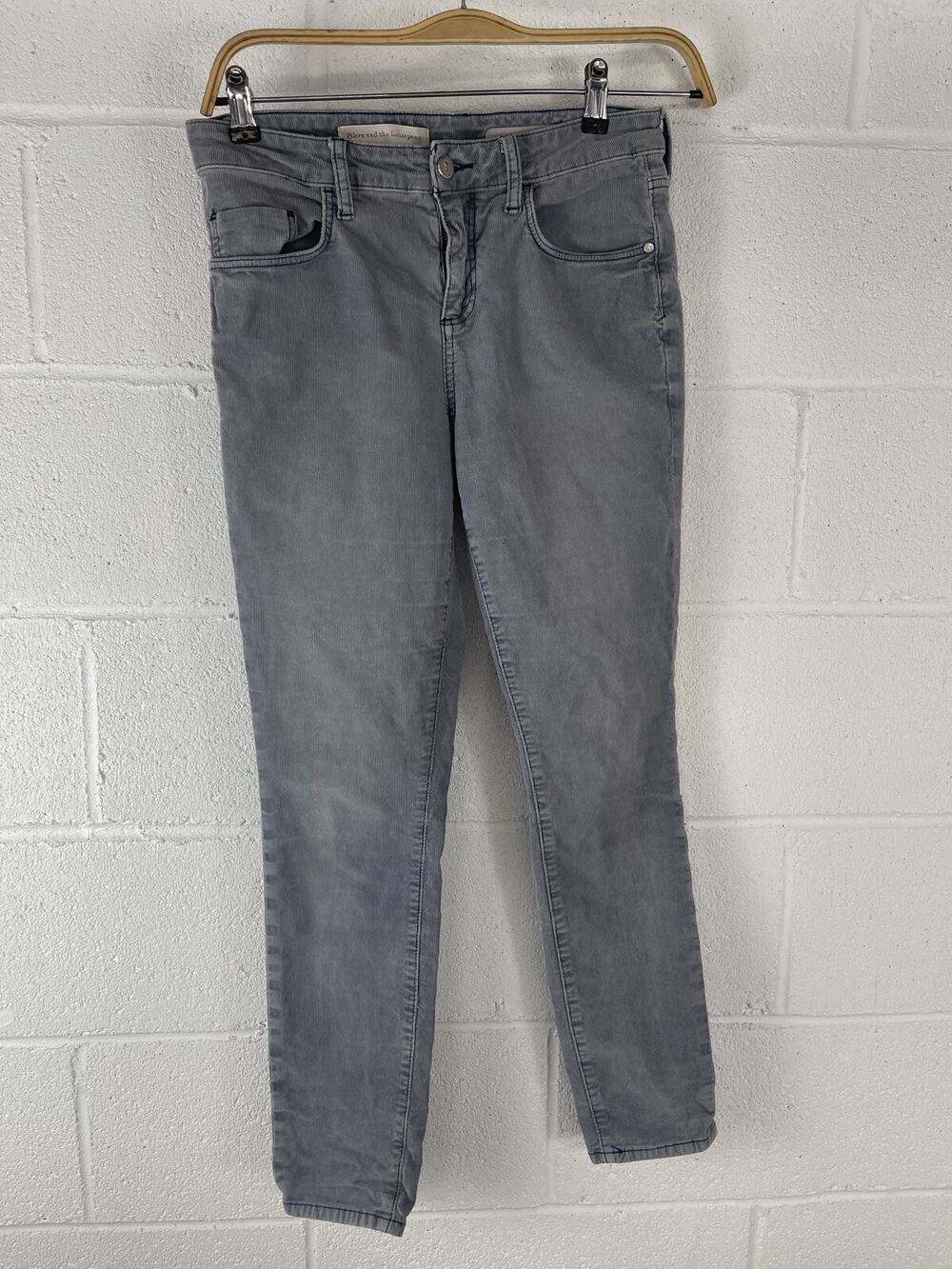 Pilcro And The Letterpress Anthropologie Pants Women 8 29 Bluish Gray N11